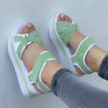 Women's High Heel Sandals - Casual Summer Outdoor Wedges With Adjustable Platform For Comfortable Travel & Leisure